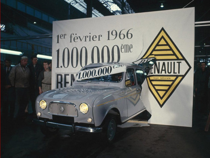 Millionième Renault 4- Renault 4