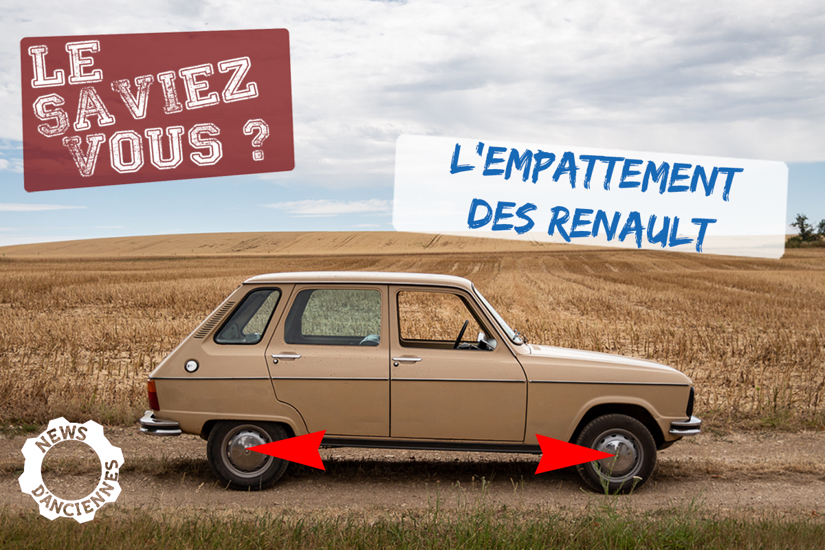 [Vidéo] Le Saviez-Vous ? Les Renault et leur empattement variable !