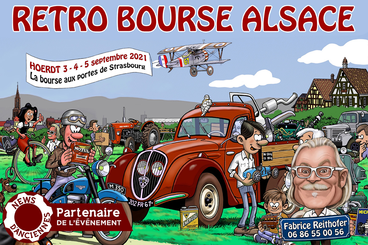 Retro Bourse Alsace revient en 2021 : nouvelle date, nouveau lieu