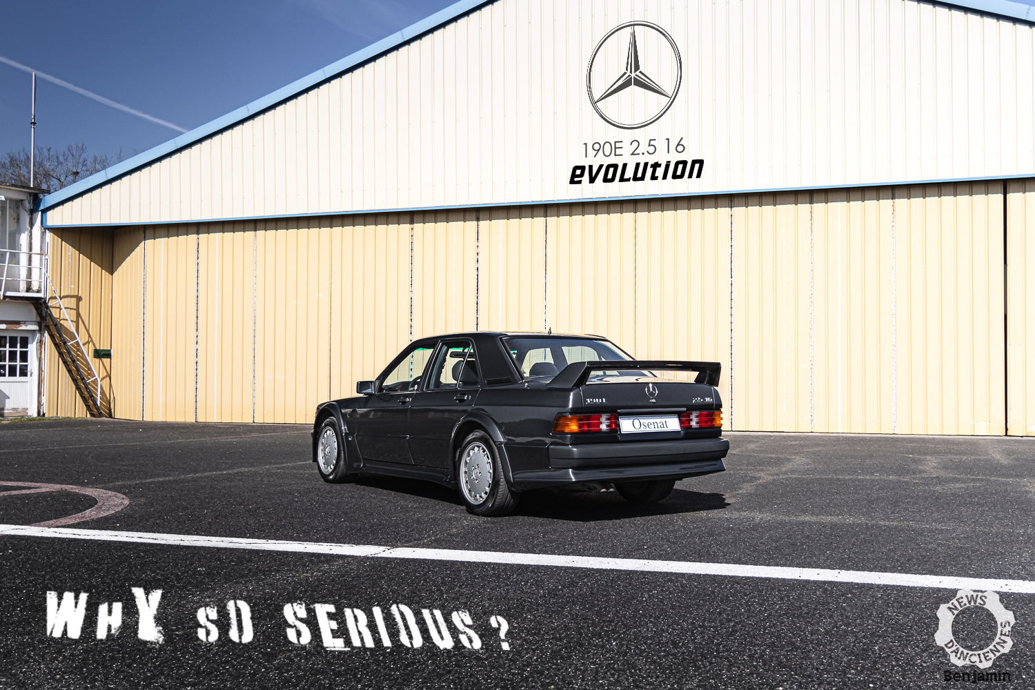 Essai d’une Mercedes 190E 2.5 16 Evo : why so serious ?