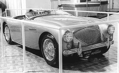 Austin Healey 100 au salon de 1952- Austin-Healey 100