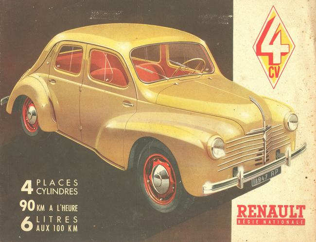 4CV Motte de Beurre- Renault 4CV