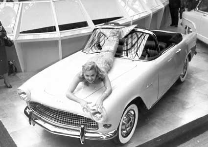 Salon 1956 1- Simca Aronde Plein Ciel