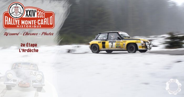 Rallye Monte Carlo Historique 2022 Jour 2-