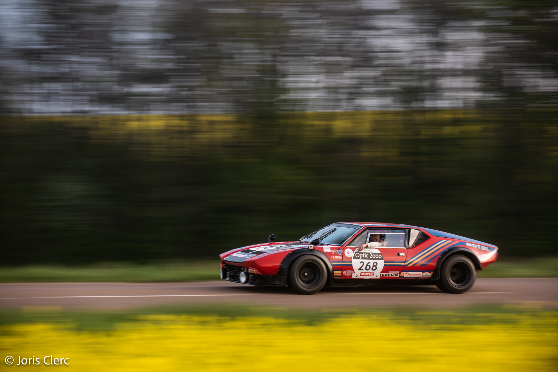 Une De Tomaso Pantera ex-24h du Mans 1975 à vendre