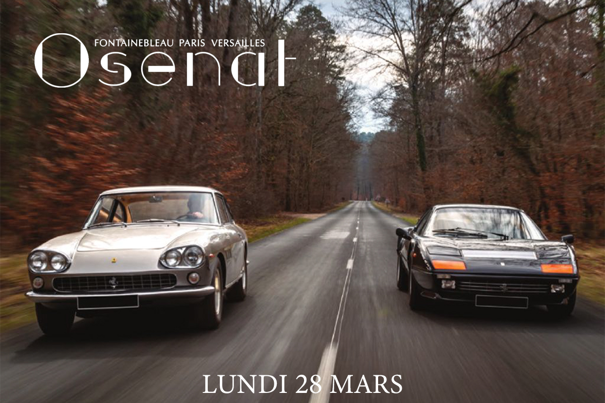 Sorties de Grange, Ferrari et Citroën au catalogue de la vente Osenat du 28 Mars