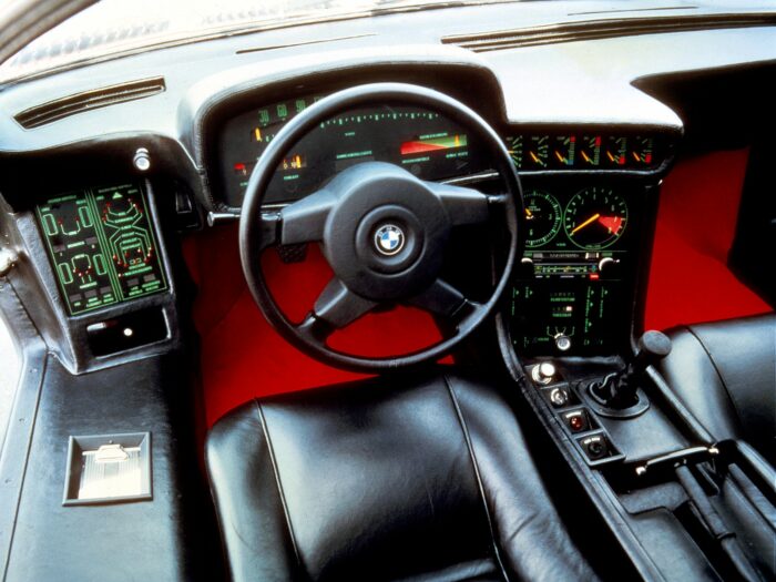 BMW Turbo Concept Interieur- BMW M1