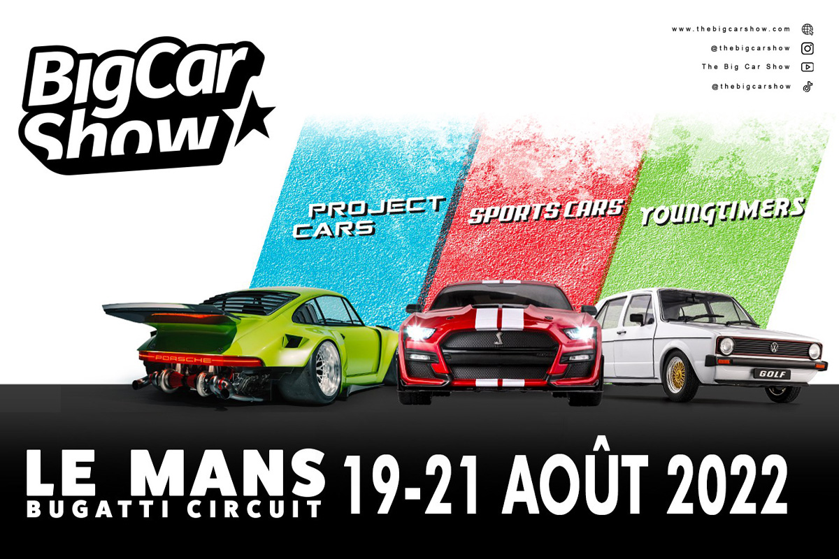 The Big Car Show débarque au Mans cette été !