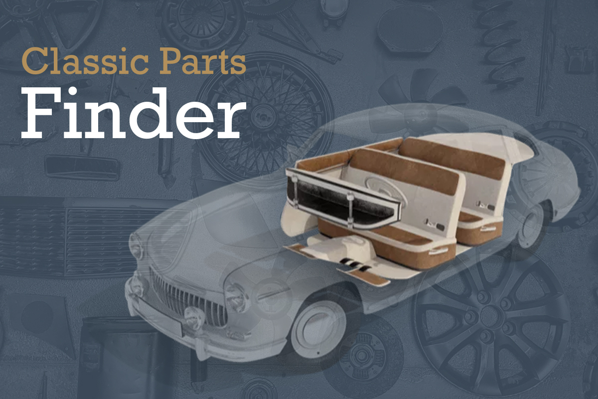 Classic Parts Finder, la plate-forme de toutes les pièces… même les introuvables !