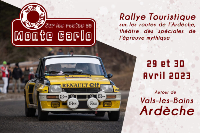 Rallye des Routes du Monte Carlo 2023-