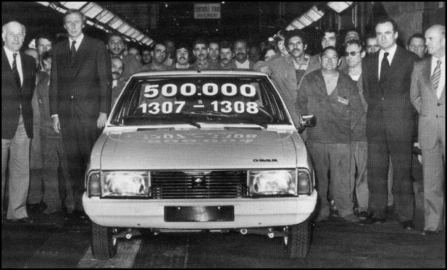500.000e voiture produite- Simca 1307