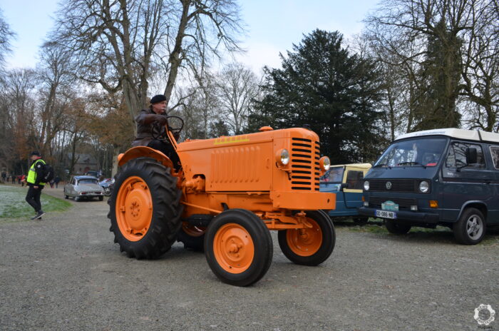 Les tracteurs étaient à Hivernale de la Bretagne Romantique