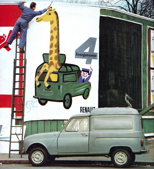Publicité illustrant le Girafon