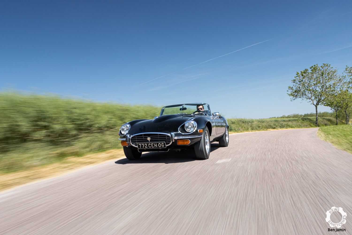 Essai d’une Jaguar Type E Série 3 V12, du bonheur, même pour les puristes !