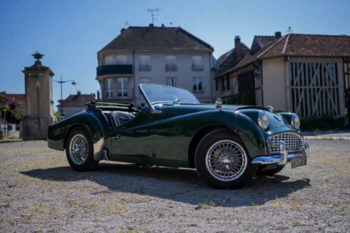 Vente Carprecium du 29 Juin Triumph TR3-