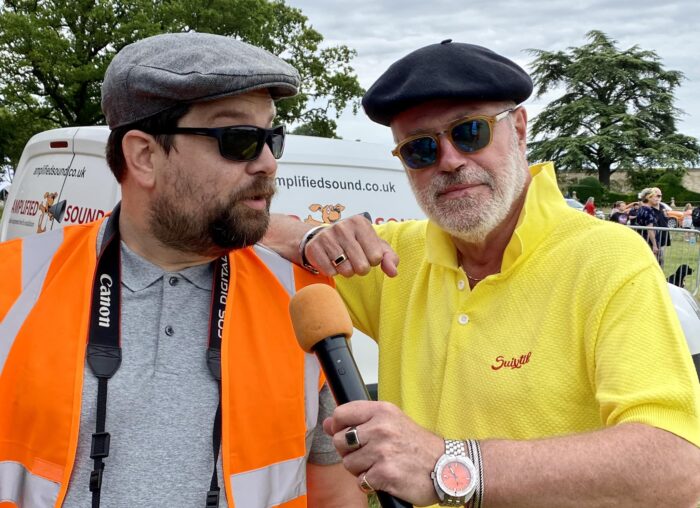 Pierre et Mark Stone au Lombard Rally Festival