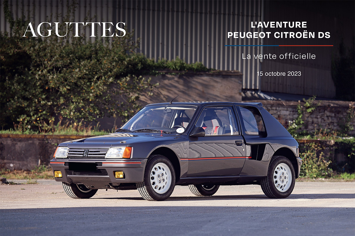 Vente de l’Aventure Peugeot Citroën DS : un catalogue original concocté par Aguttes