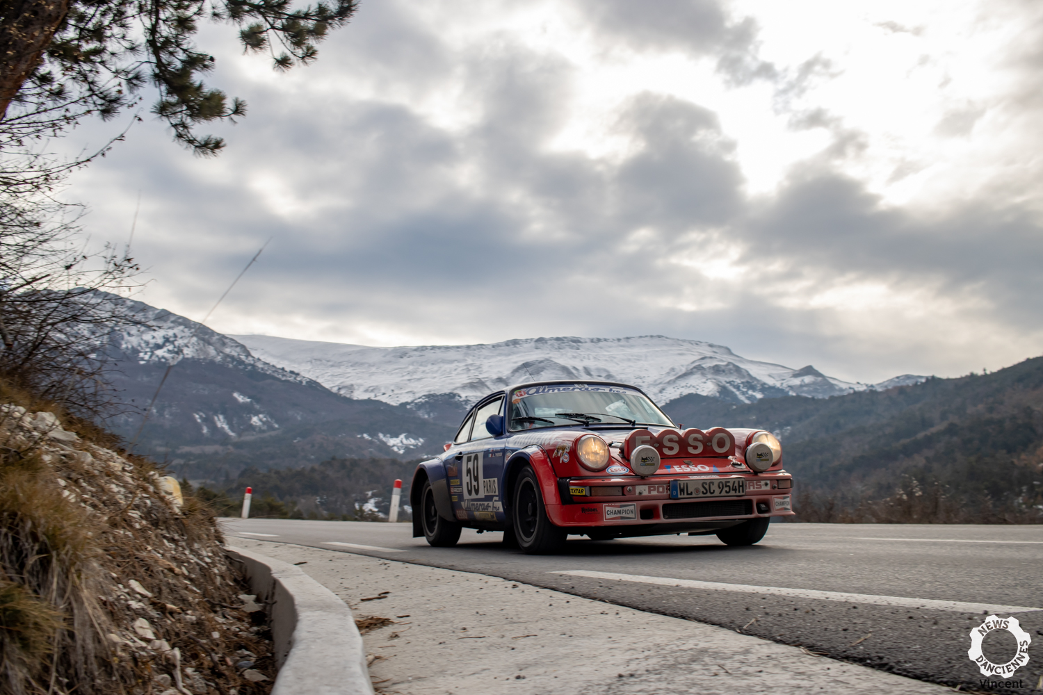 Affiche Officielle Rallye Historique De Monaco Monte-Carlo 2020