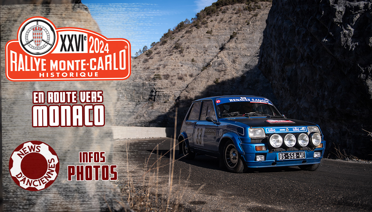 Le Rallye Monte-Carlo Historique 2024 sur la route de Monaco