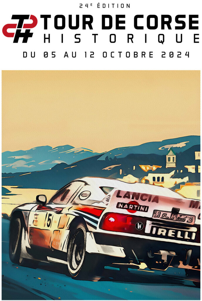 Affiche du Tour de Corse Historique 2024-