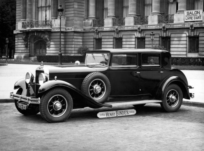 delage d8 berline par binder- Binder