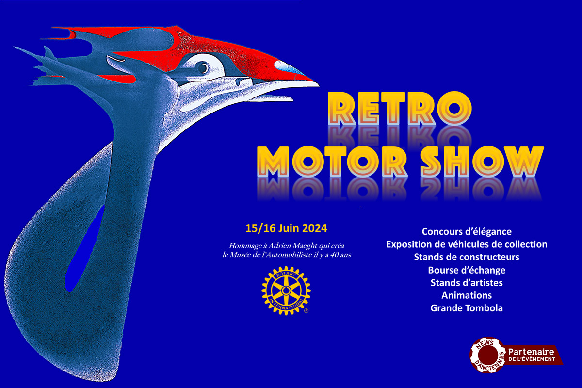 Retro Motor Show de Mougins, un concours pour une bonne cause