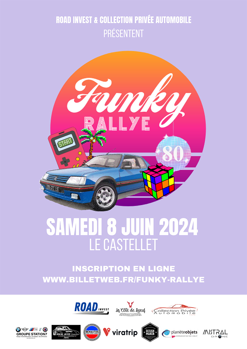 Funkey Rally Funky Rallye, des youngs et des années 80 - News d'Anciennes