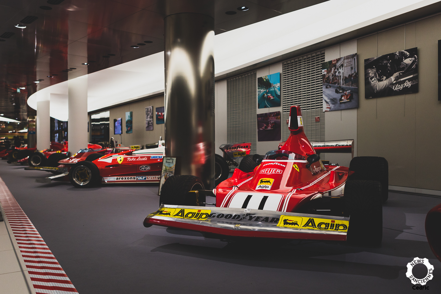 « Ferrari F1 à Monaco : Histoire et Victoires », les monoplaces gagnantes s’exposent