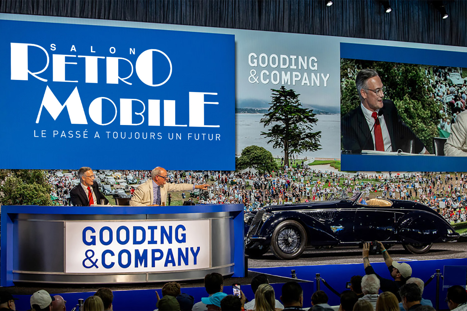 Rétromobile : Gooding & Company (et Christie’s) organiseront les futures ventes aux enchères