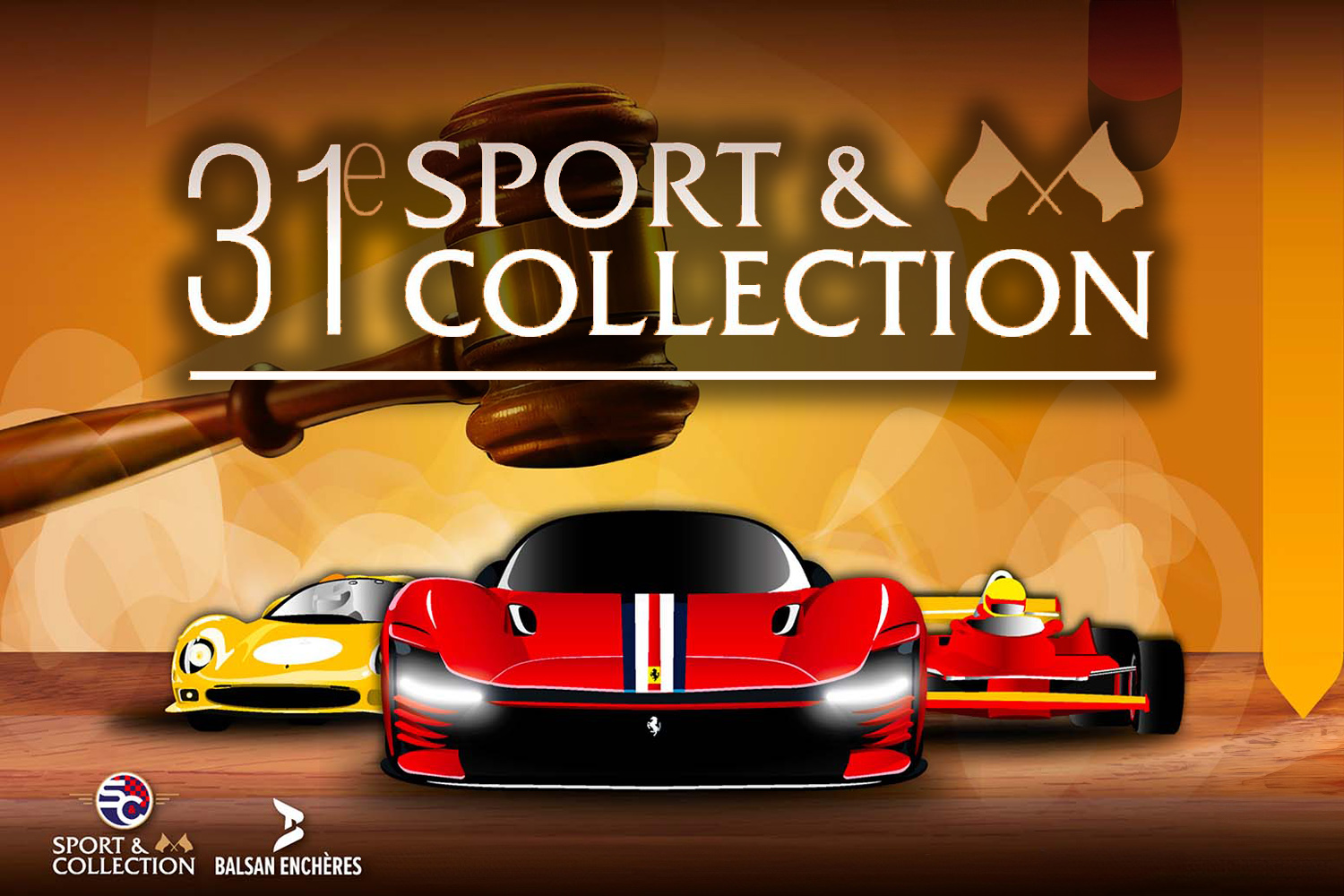 Catalogue dans le ton pour la vente Balsan Enchères à Sport et Collection