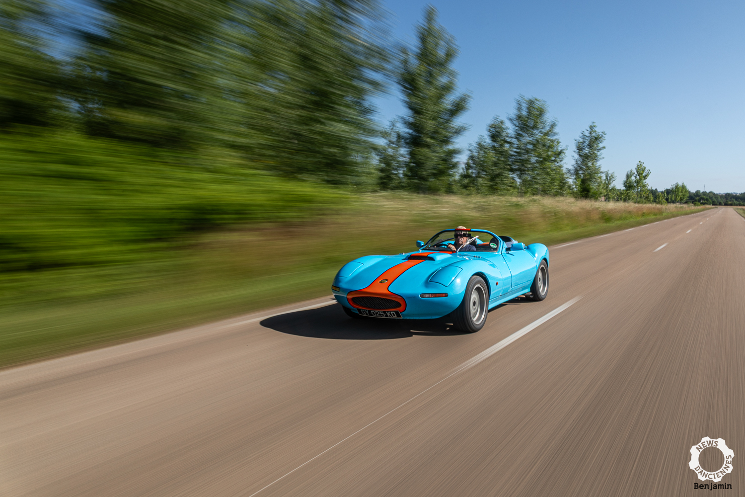 Au volant d’une Ginetta G33, légèreté, sportivité et V8 !