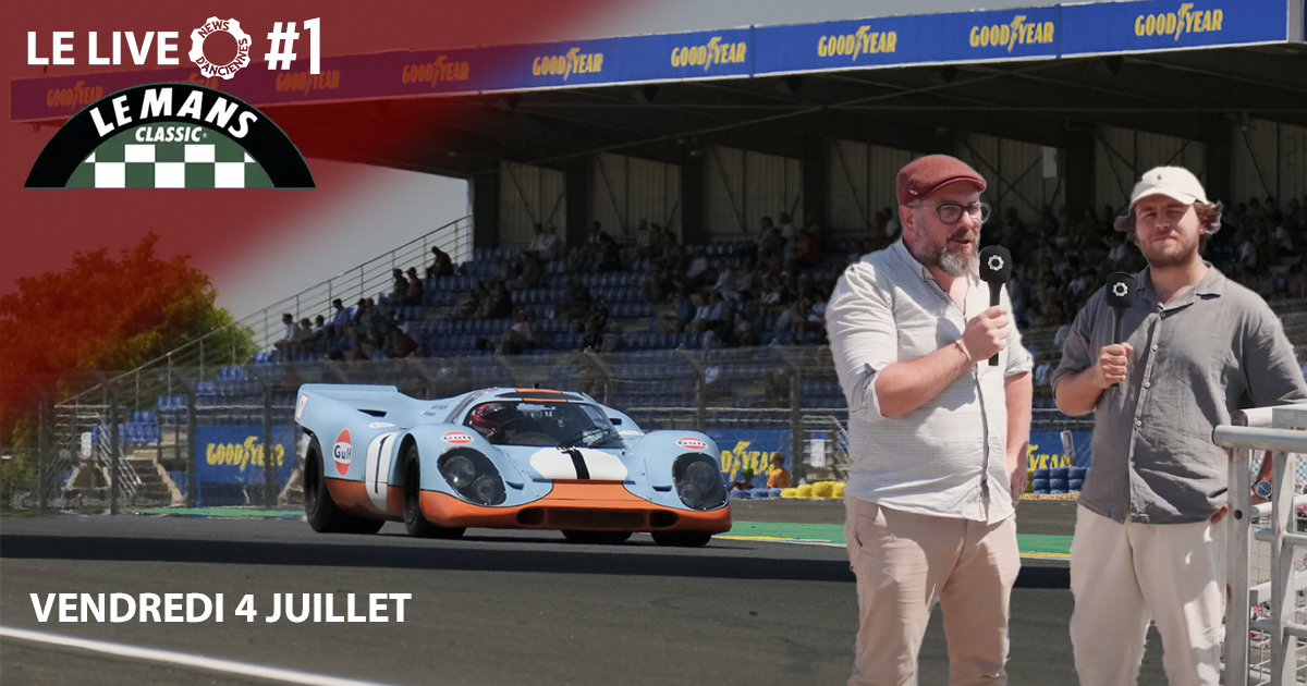 Le Mans Classic 2025, Jour 1, l’émission vidéo