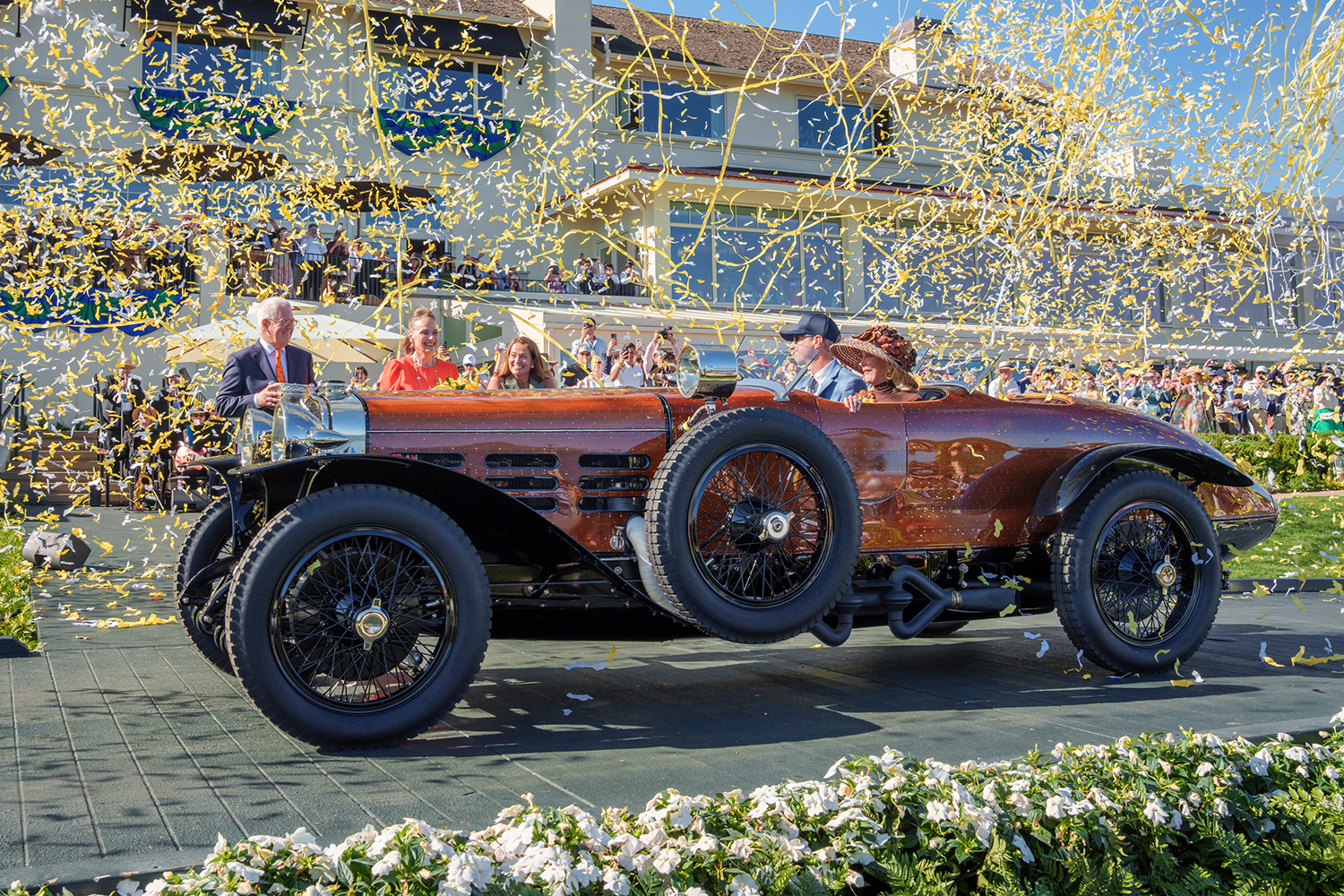 L&rsquo;Hispano-Suiza H6C Nieuport-Astra Torpédo ex-André Dubonnet remporte le concours de Pebble Beach