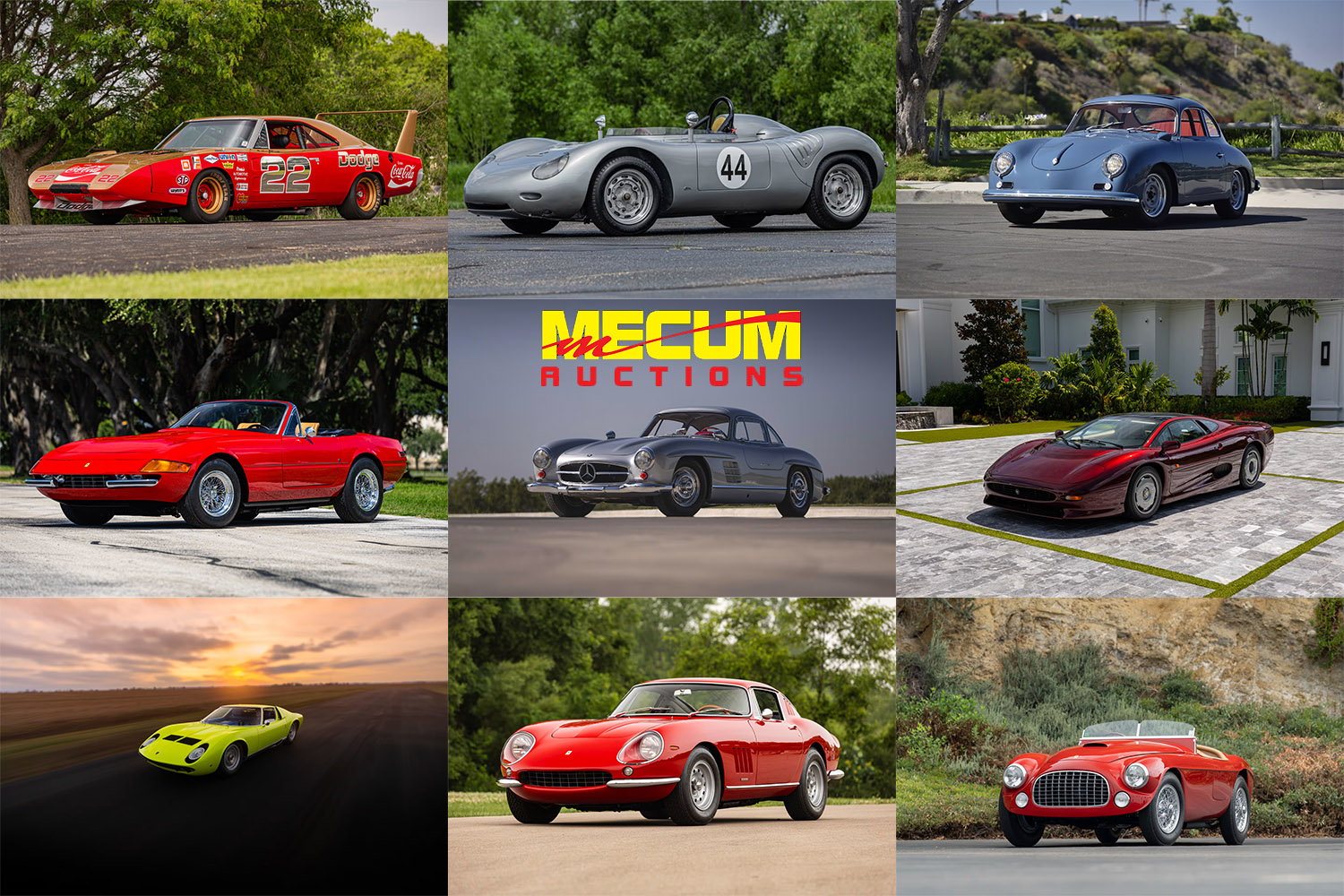 Monterey Car Week 2025 : ne pas oublier Mecum