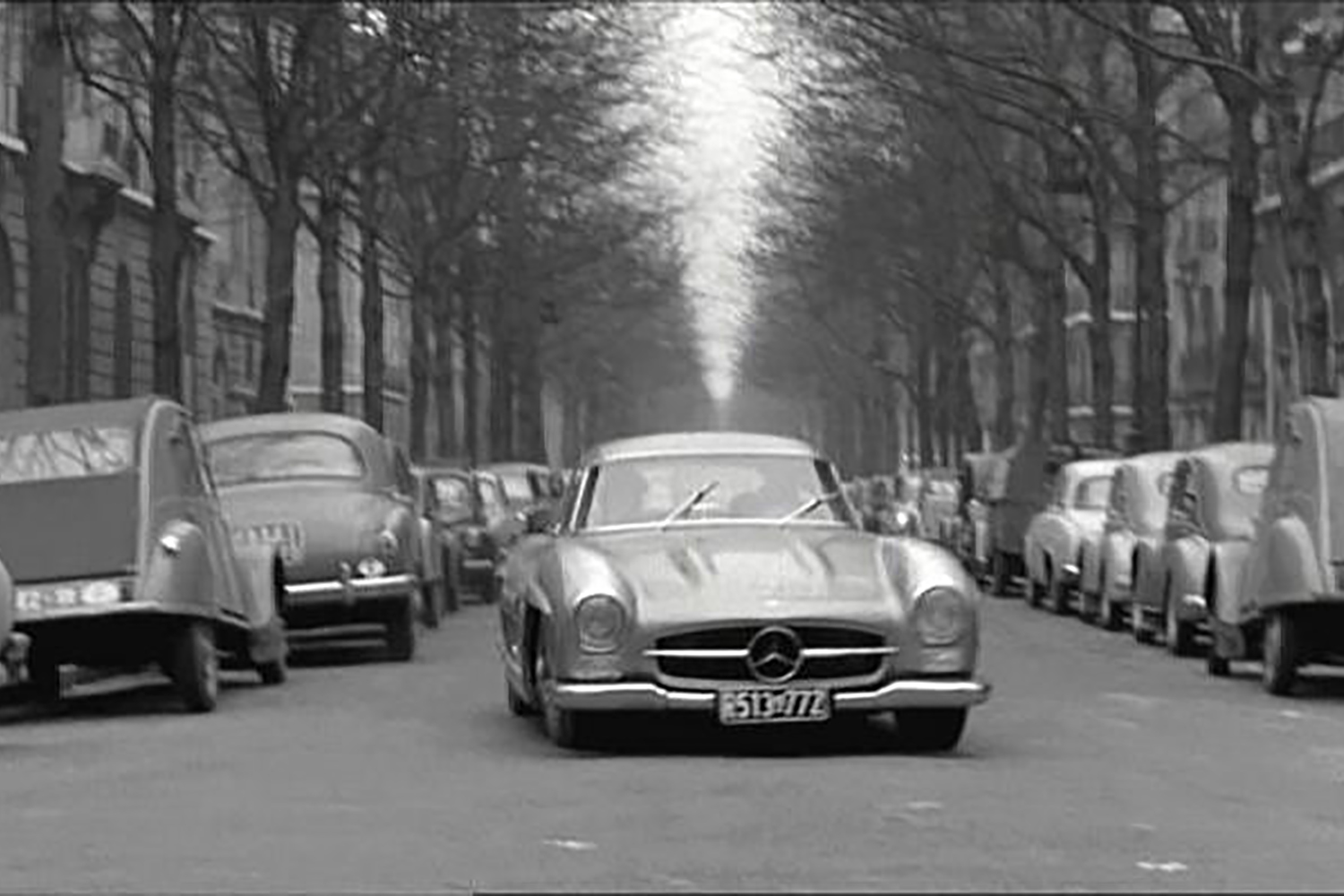 Casting d&rsquo;Anciennes : la Mercedes 300 SL dans Ascenseur pour l&rsquo;échafaud (1958)