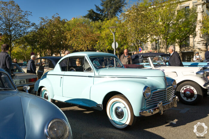 Peugeot 203 Coupé au Concours d'Élégance d'Ecully