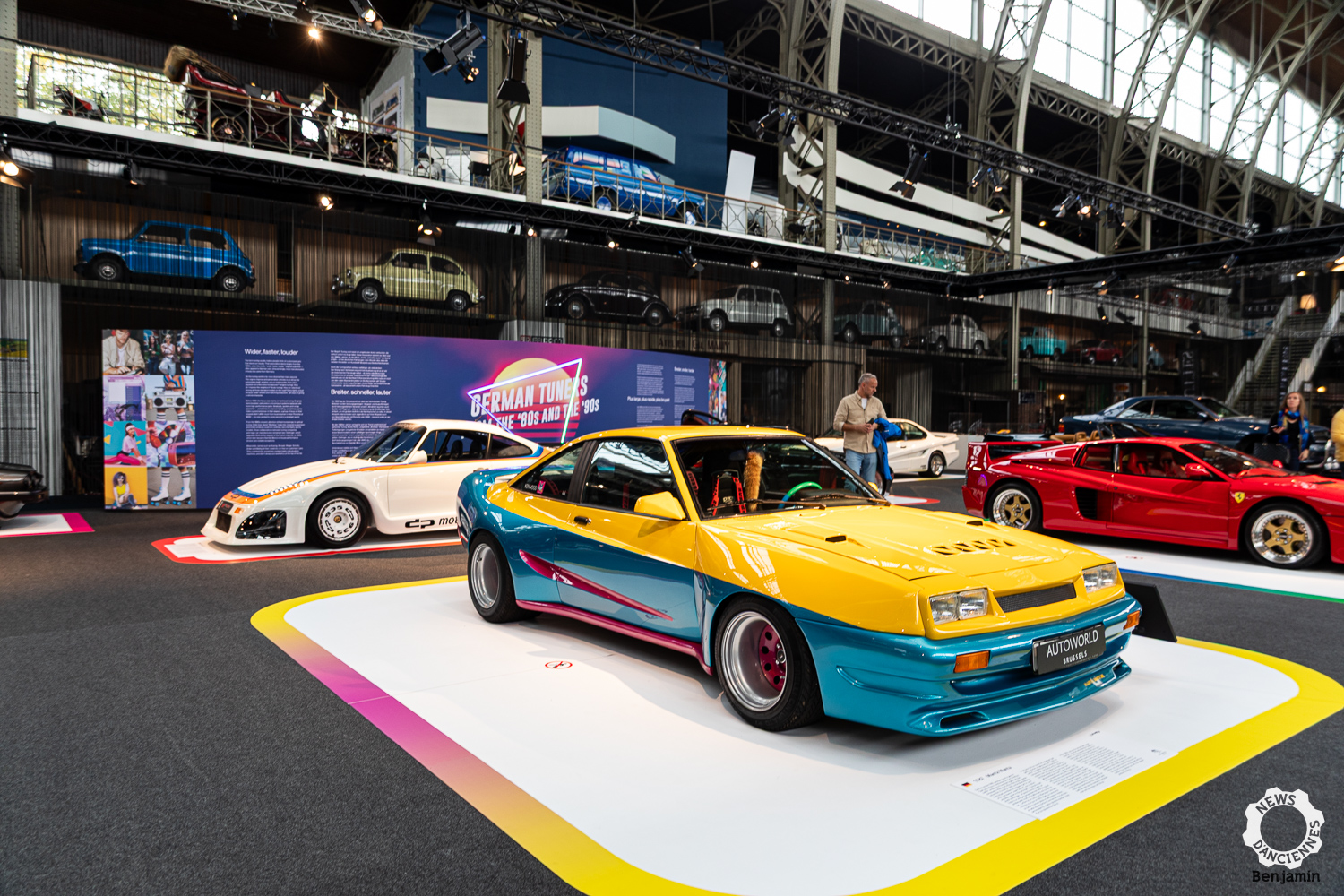 German Tuners, ailes larges et ailerons s&rsquo;invitent au Musée Autoworld