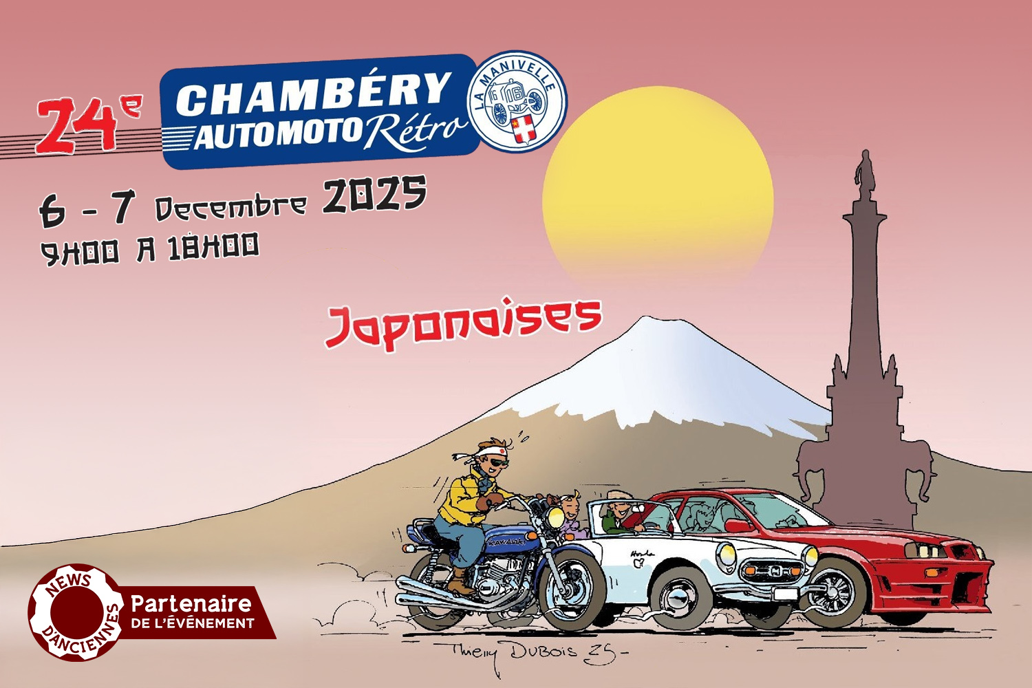 Chambéry Auto Moto Rétro 2025 : les japonaises à l&rsquo;honneur