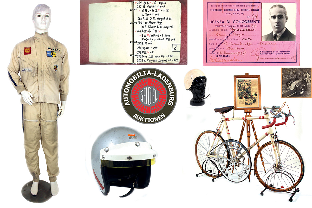 2500 lots d&rsquo;Automobilia, dont la collection de Hans Herrmann, des vélos et des motos aux enchères en Allemagne