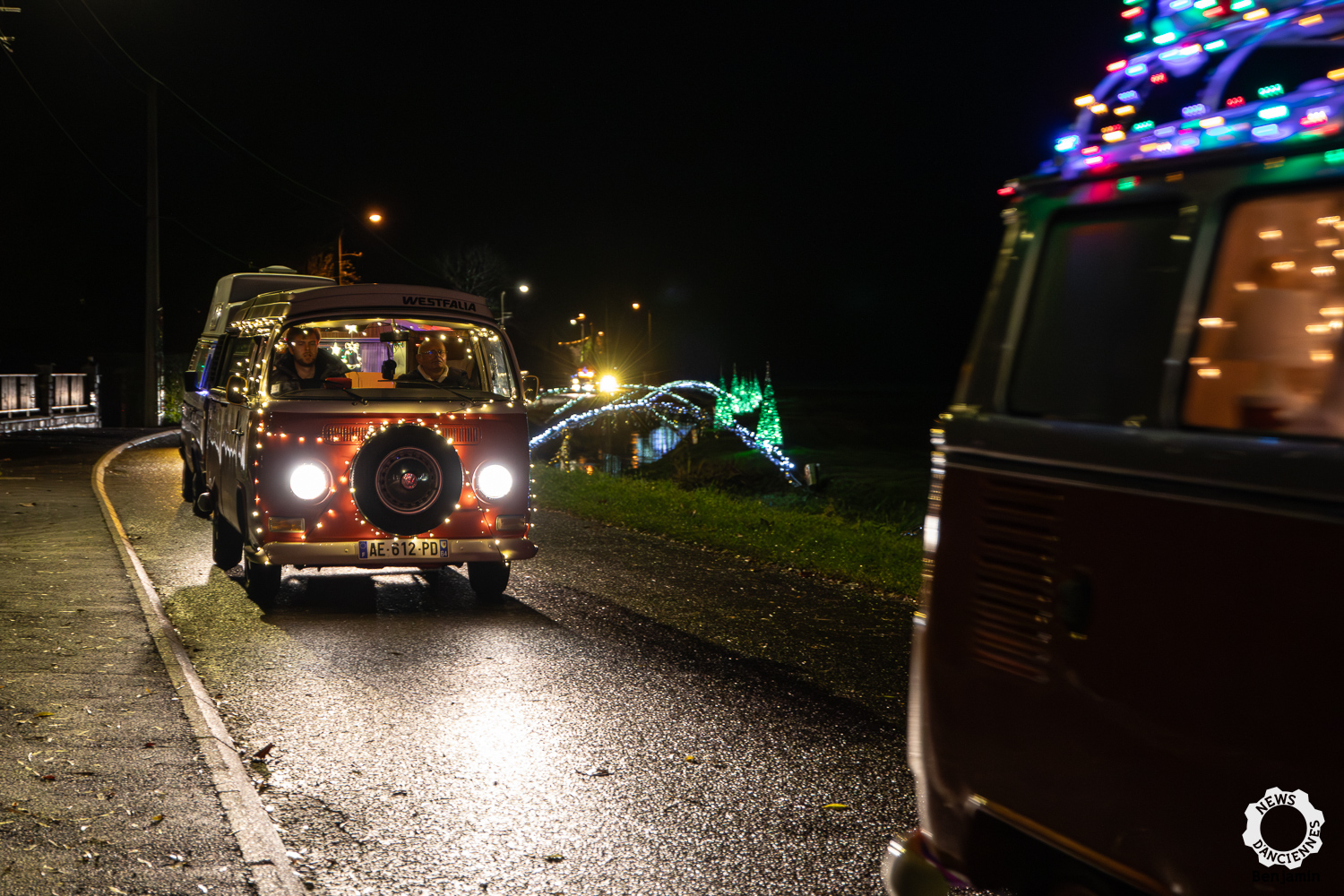 L&rsquo;Auto Rétro Bray-sur-Seine fêtait Noël, en avance, à Vimpelles (77)