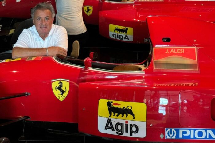 Formule 1 Ferrari F92A de Jean Alesi-