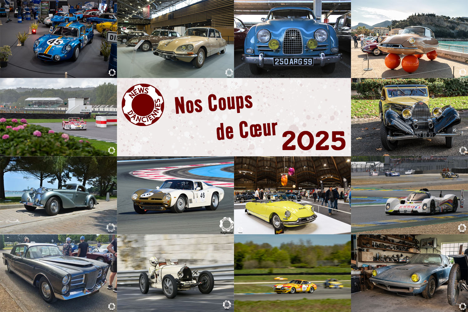 Nos voitures anciennes Coups de Cœur de 2025