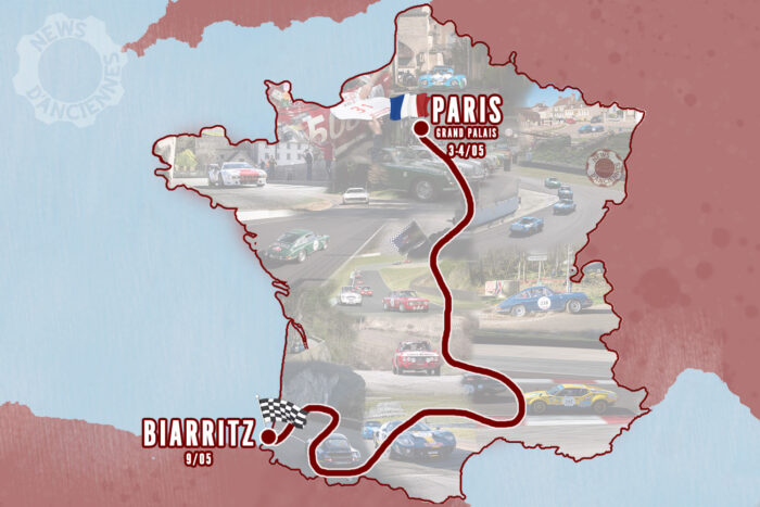Parcours du Tour Auto 2026- courses historiques
