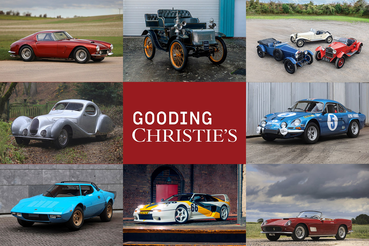 Catalogue relevé pour la vente Gooding Christie&rsquo;s de Rétromobile 2026