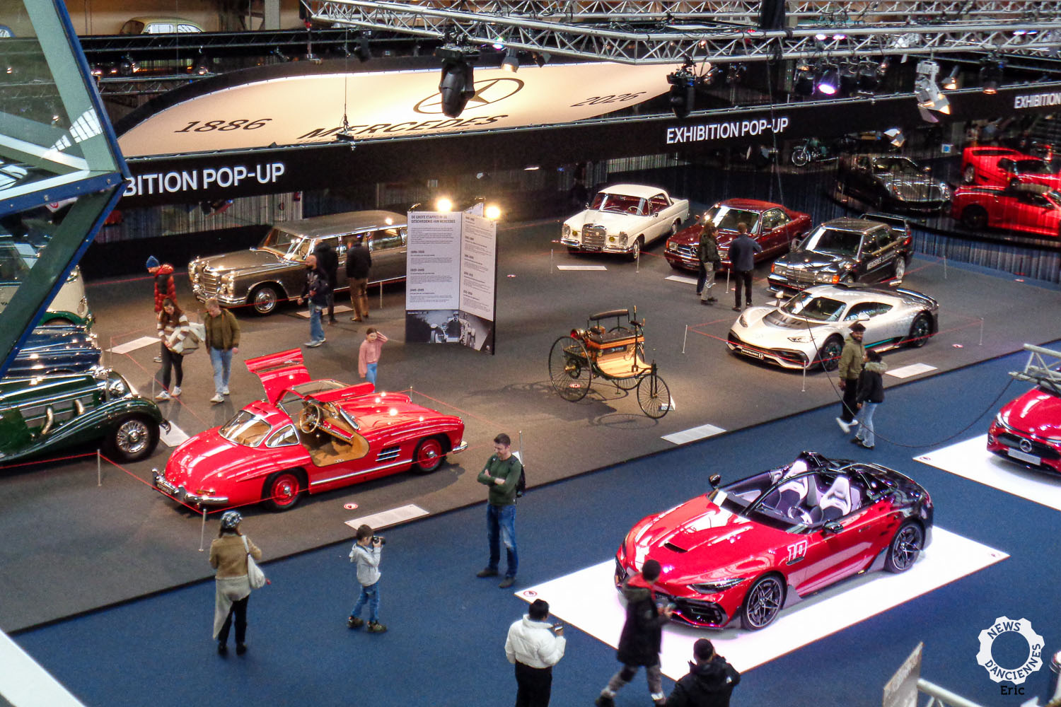 Mercedes – The Story of the Star, superbe exposition temporaire au Musée Autoworld