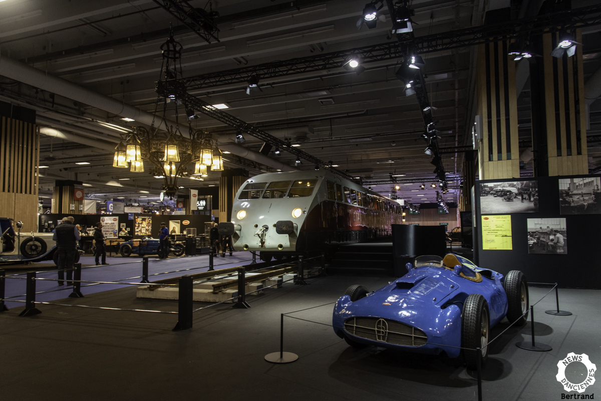 Rétromobile : Autorail et Bugatti, Rallye et Musées