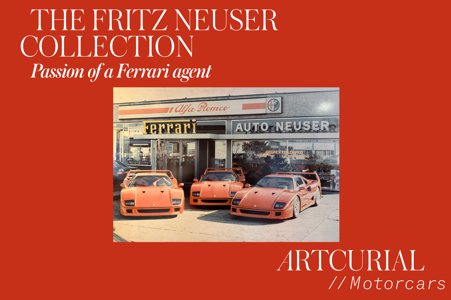 La collection Fritz Neuser arrive sous le marteau d&rsquo;Artcurial