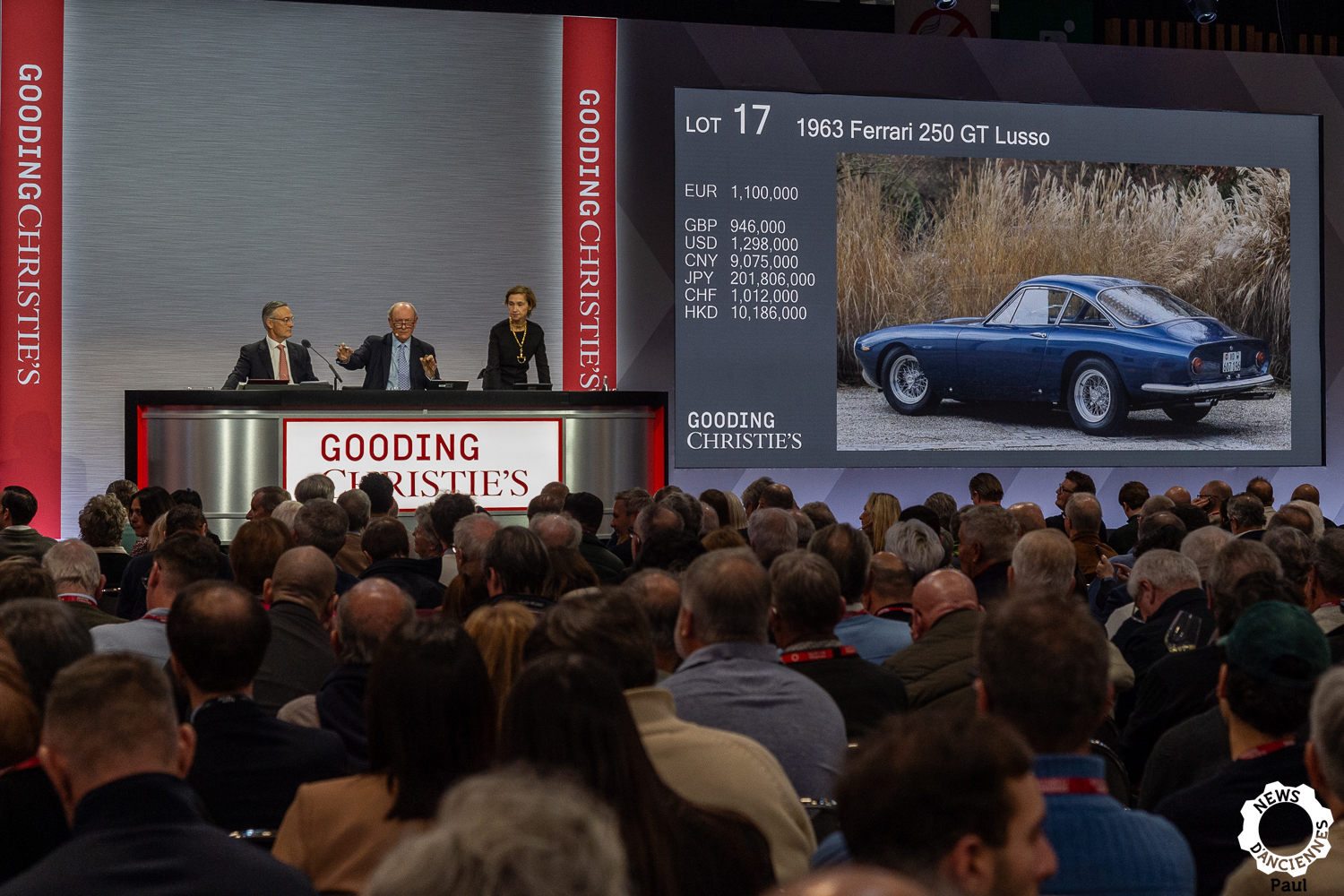 Les résultats de la vente Gooding Christie&rsquo;s de Rétromobile 2026