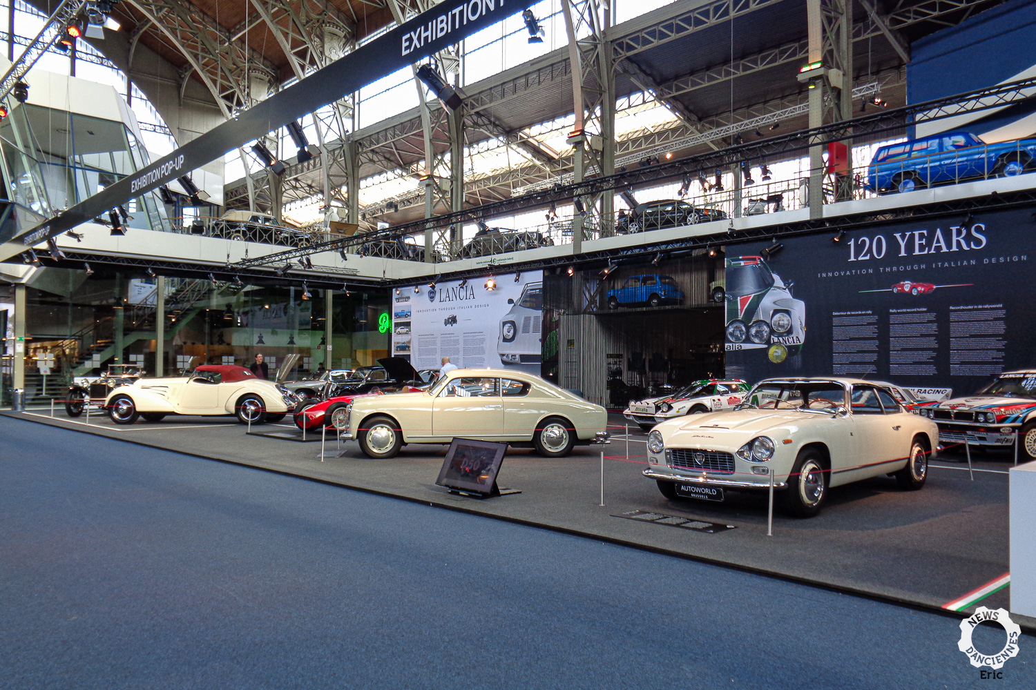 Lancia 120 Years, l&rsquo;innovation à l&rsquo;honneur à Autoworld