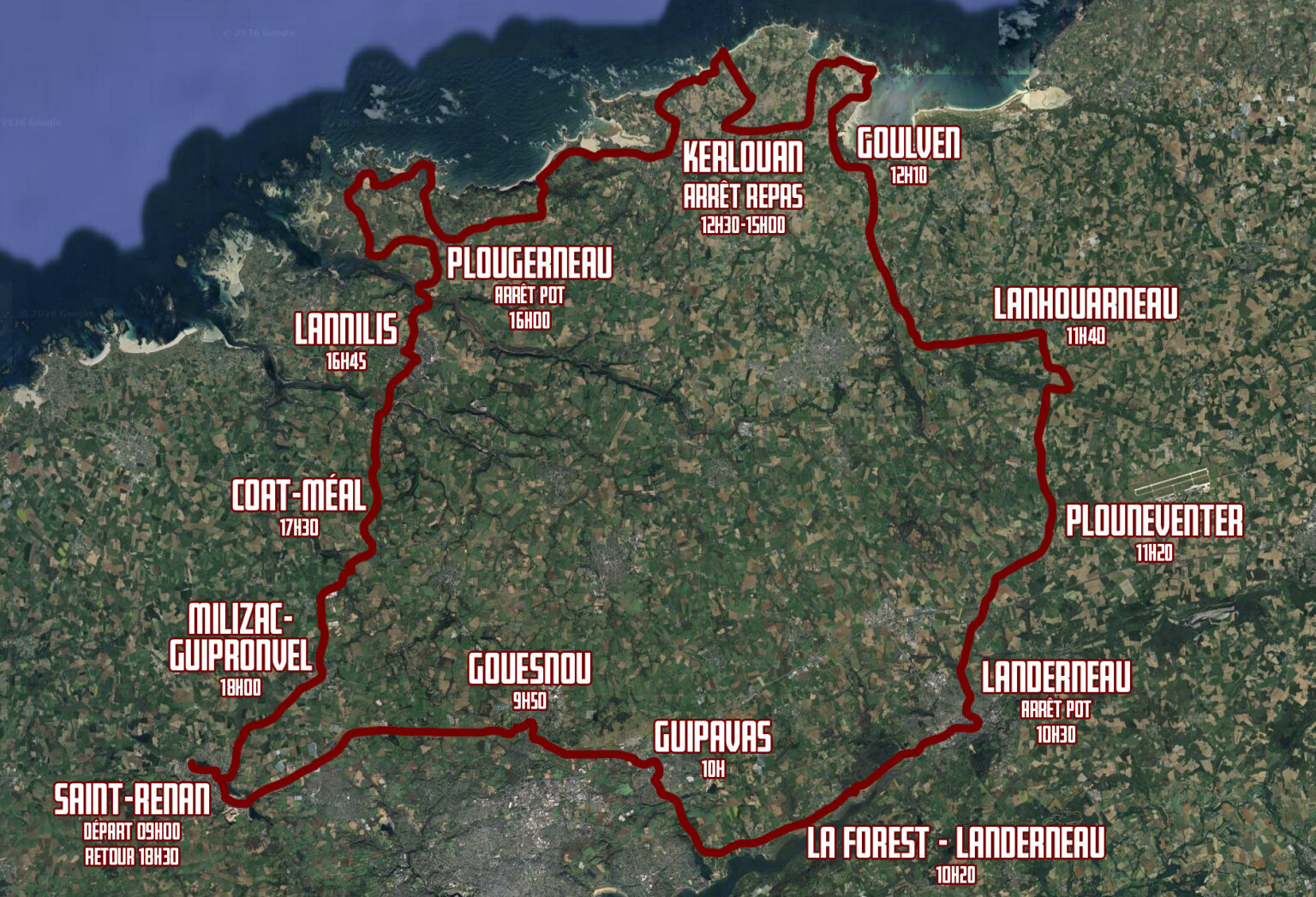 Guide du Tour de Bretagne 2026, le parcours et les horaires des ...